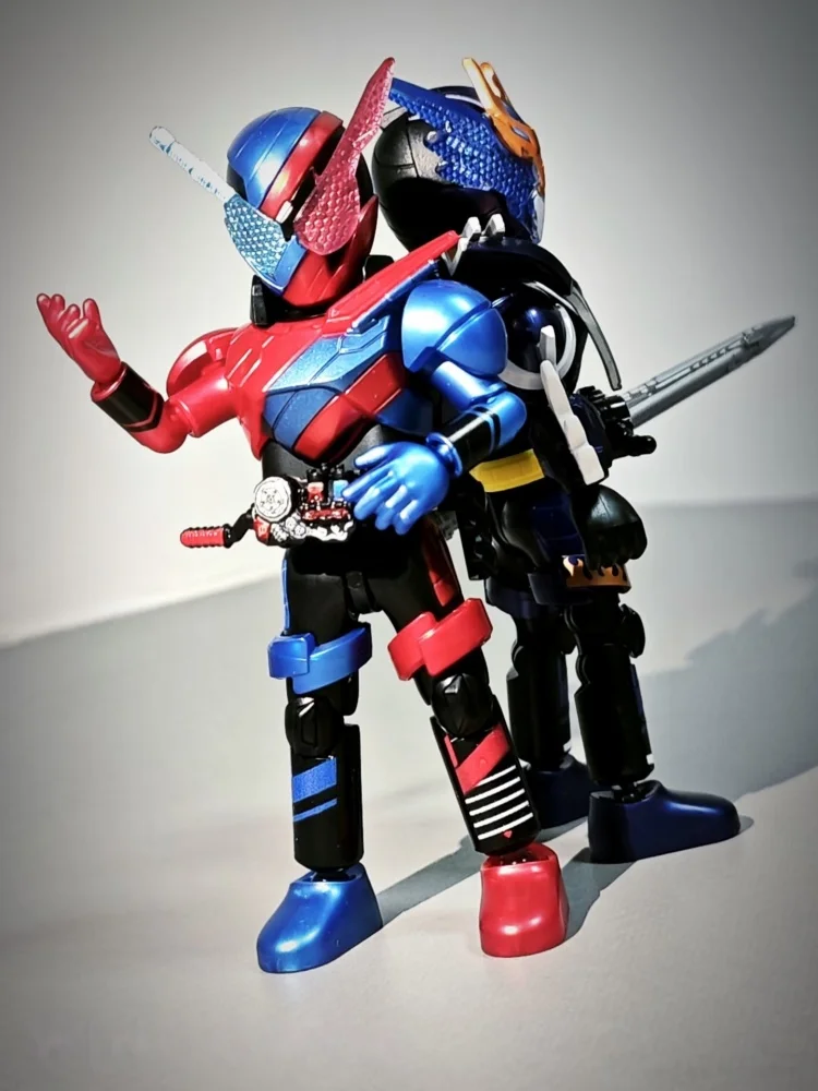 Blokees figura de ação mascarado piloto estrela edição 5a geração design original caixa cega brinquedo masculino autêntico colecionável