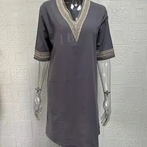 9 Main sales linen dress - №7