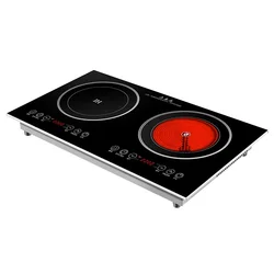 220V Commercial Induction Stove Electric Stove Integrated Embedded Cooktop Induction Stove High Power Induction Cooktop