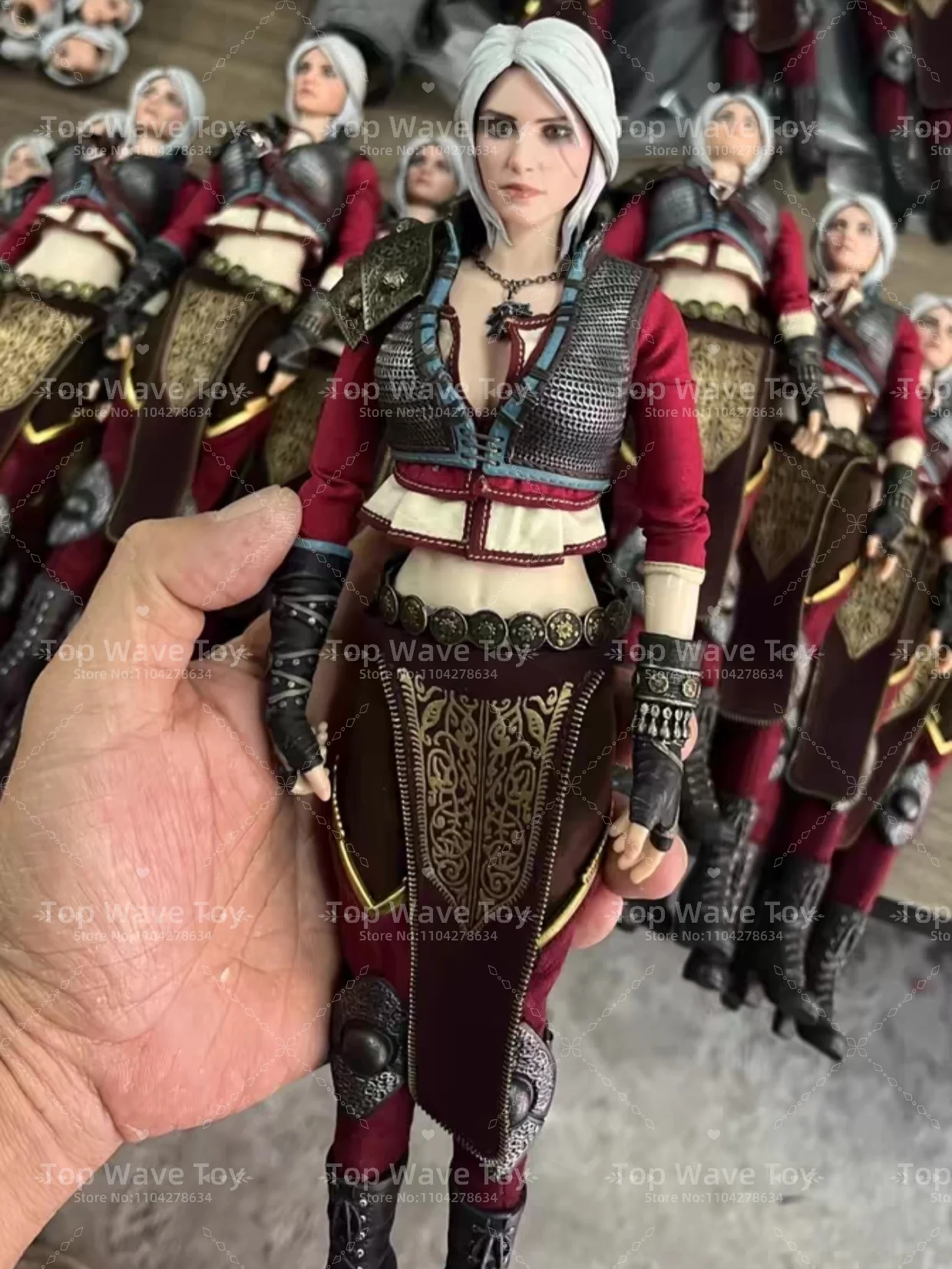 Новый запас Nine Craftsmen J-002 1/6 Женский солдат CIRI Броня Версия Модель игрушки Полный набор 12 дюймов Фигурки Игрушки