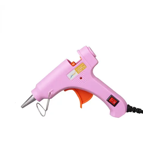 7mm 접착제 스틱이있는 핫멜트 접착제 총 미니 산업용 총 열 온도 열 전기 수리 도구 히트 건 핫 접착제 스틱