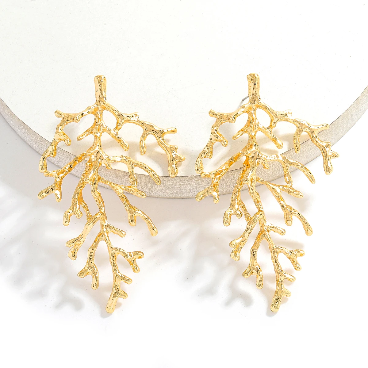 البوهيمي نجم البحر المرجان أقراط للنساء الصيف المحيط نمط قطرة الزيت سبيكة مجوهرات حفل زفاف العروس إكسسوارات جذابة هدية #2