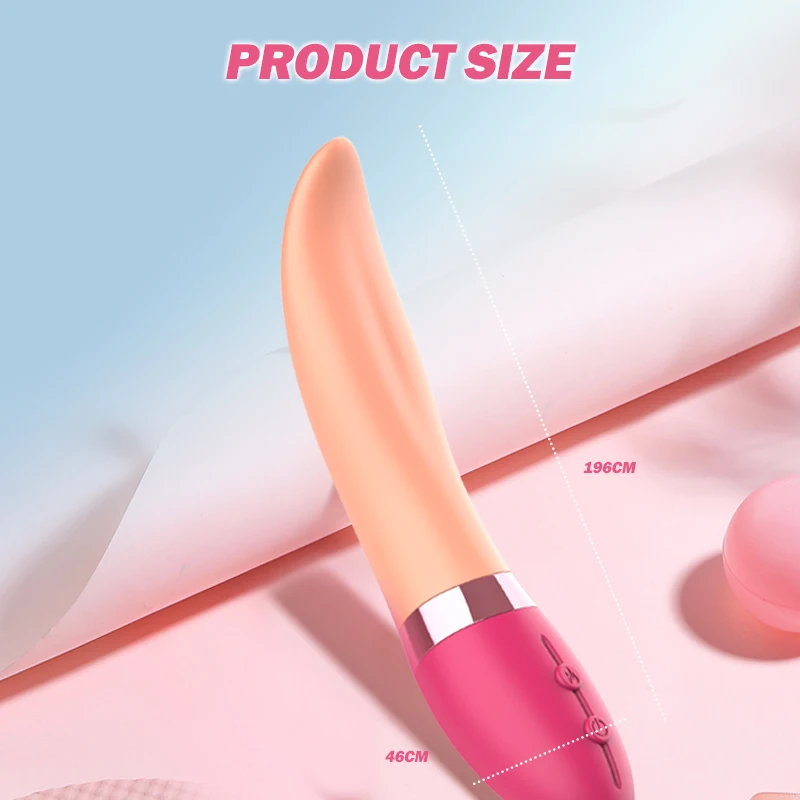 LICKLIP 3in1 Realistic Tongue Vibrator Clitoris Nipple Stimulator Swing Heating Soft Dildo Vibrators Adult Sex Toys For Women