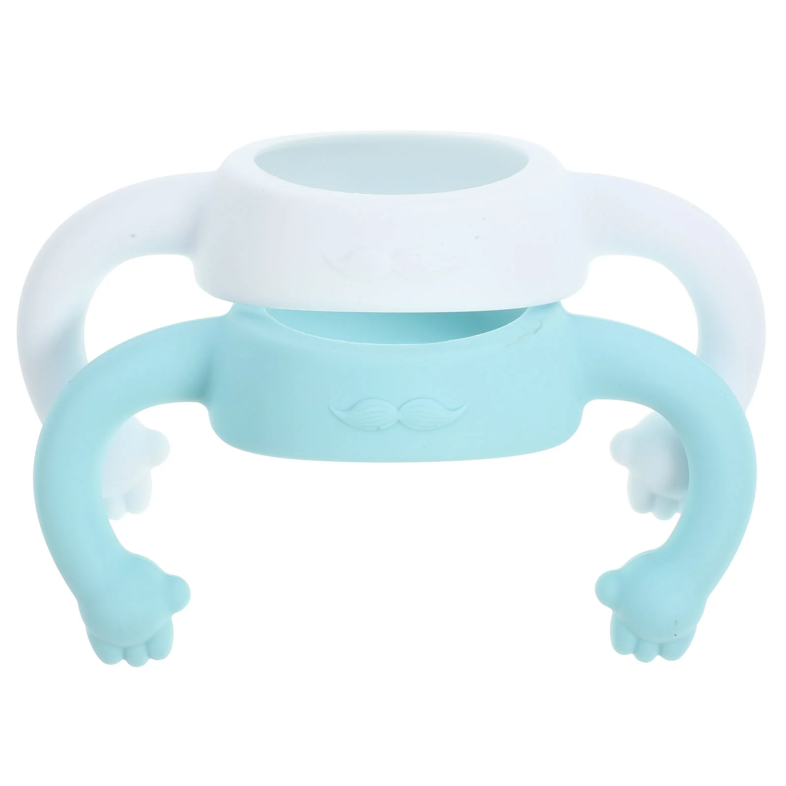 

Bottle Handle Milk Infant Holder for Toddler Feeding Bottles Soft Handles Silicone Baby