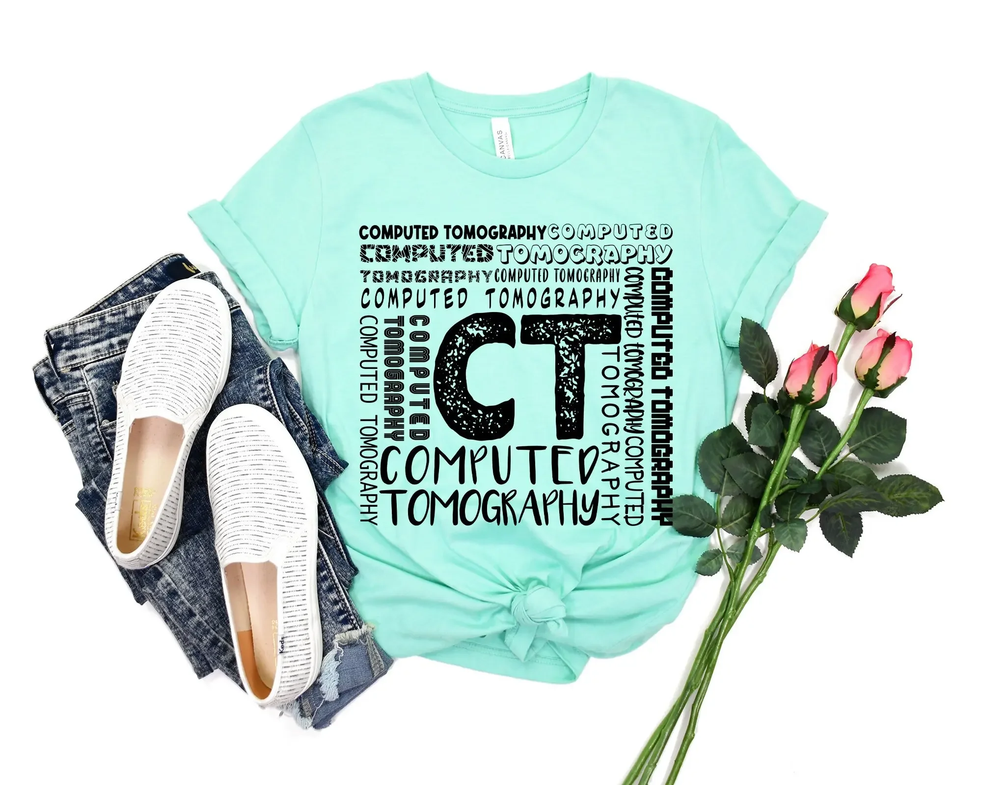 Ct Technologist T Shirt Computed Tomography Sweat Tech Radiologist X Ray