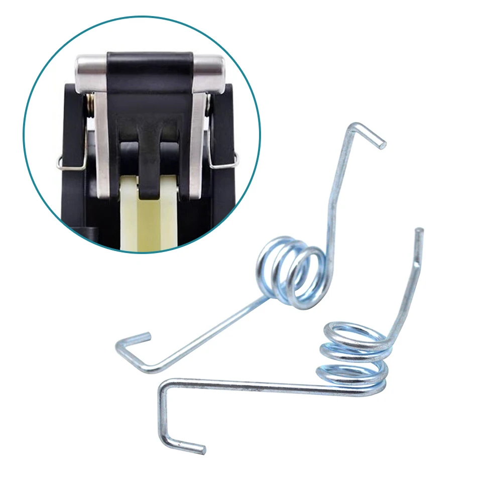 2pcs Bucket Rotating Mop Torsion Spring Pull Back Foot Step on Mop Repair Parts Wire Dia 2.5MM 2pcs/lot
