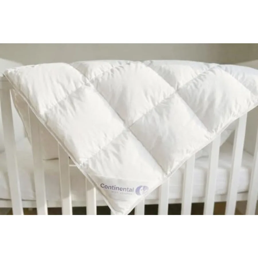 

Serenity Toddler Down 700 Fill Power White Down Duvet Insert 100% Cotton Shell White