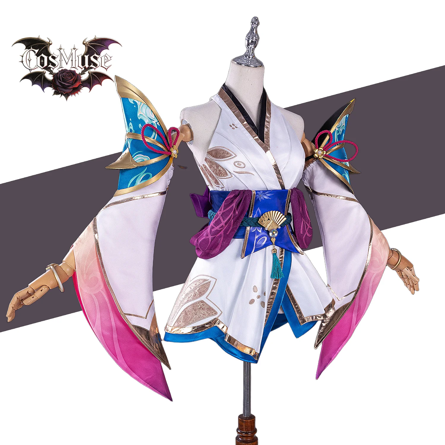 

SR Prestige Spirit Blossom Lux Cosplay Costume Halloween Women Dress Uniform Fullset Outfit
