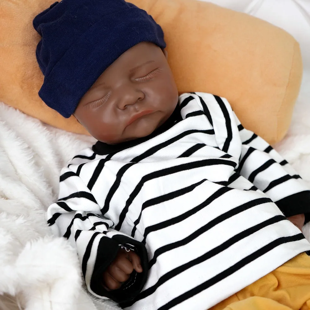 

Rebirth Silicone Reborn Baby 17.73" Loulou Reborn Boy Realistic Newborn Doll Unfinished DIY Toy by You