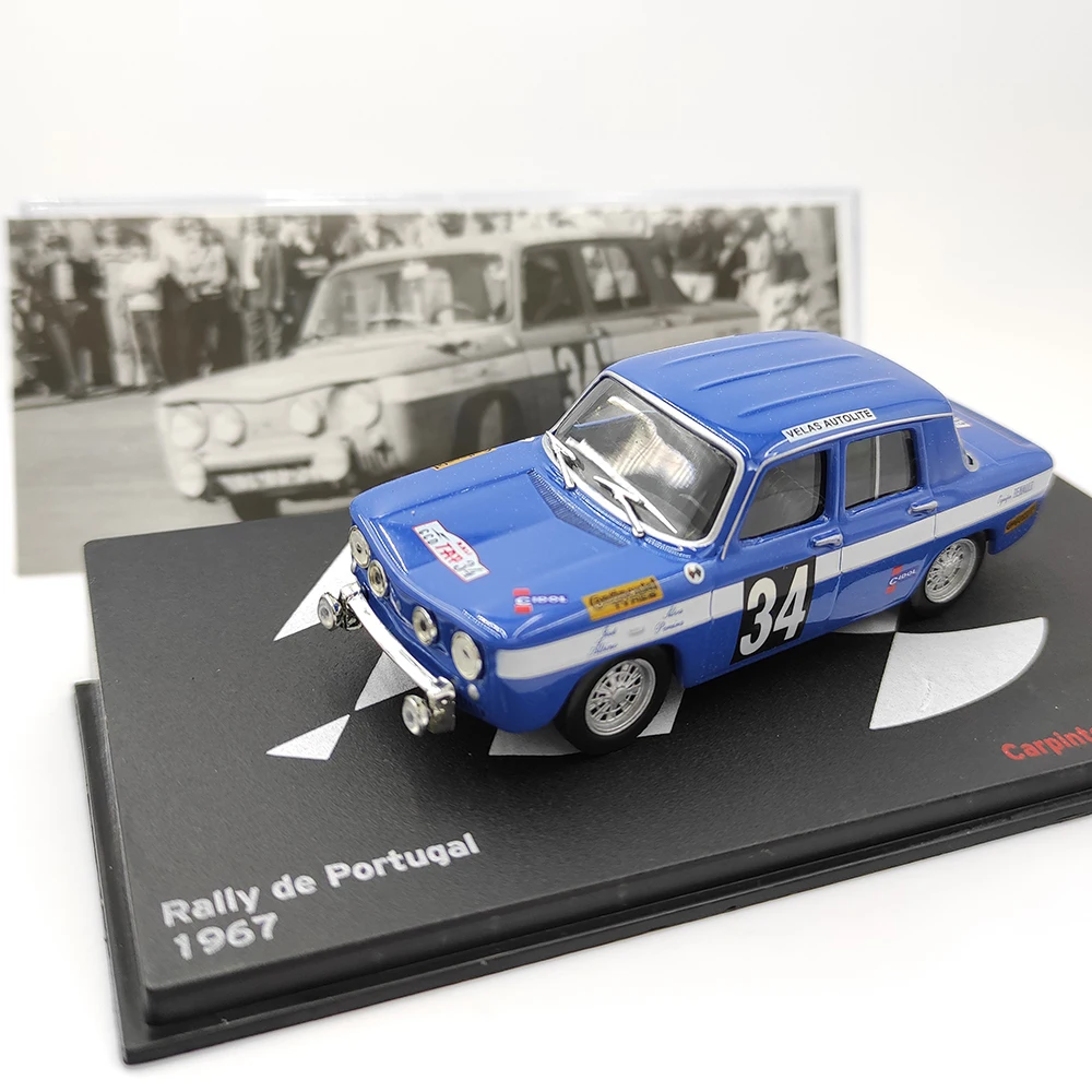 

Литой под давлением IXO, масштаб 1:43, раллийный автомобиль Renault 8 1967, модель автомобиля из сплава, Коллекционная игрушка, подарок, сувенир, украшение для дисплея