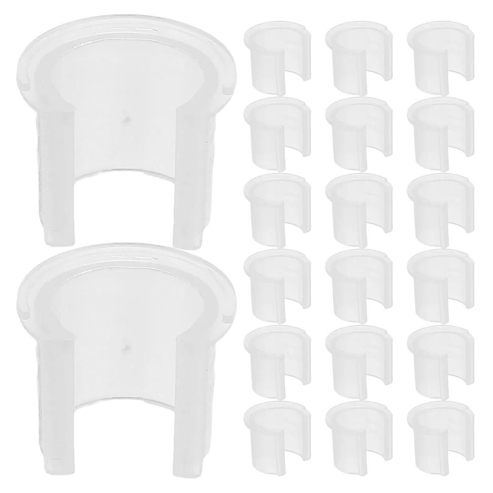 

40 Pcs Pump Bottle Buckle Lotion Clamps Leakproof Locks Clips for Shampoo Transparent Travel