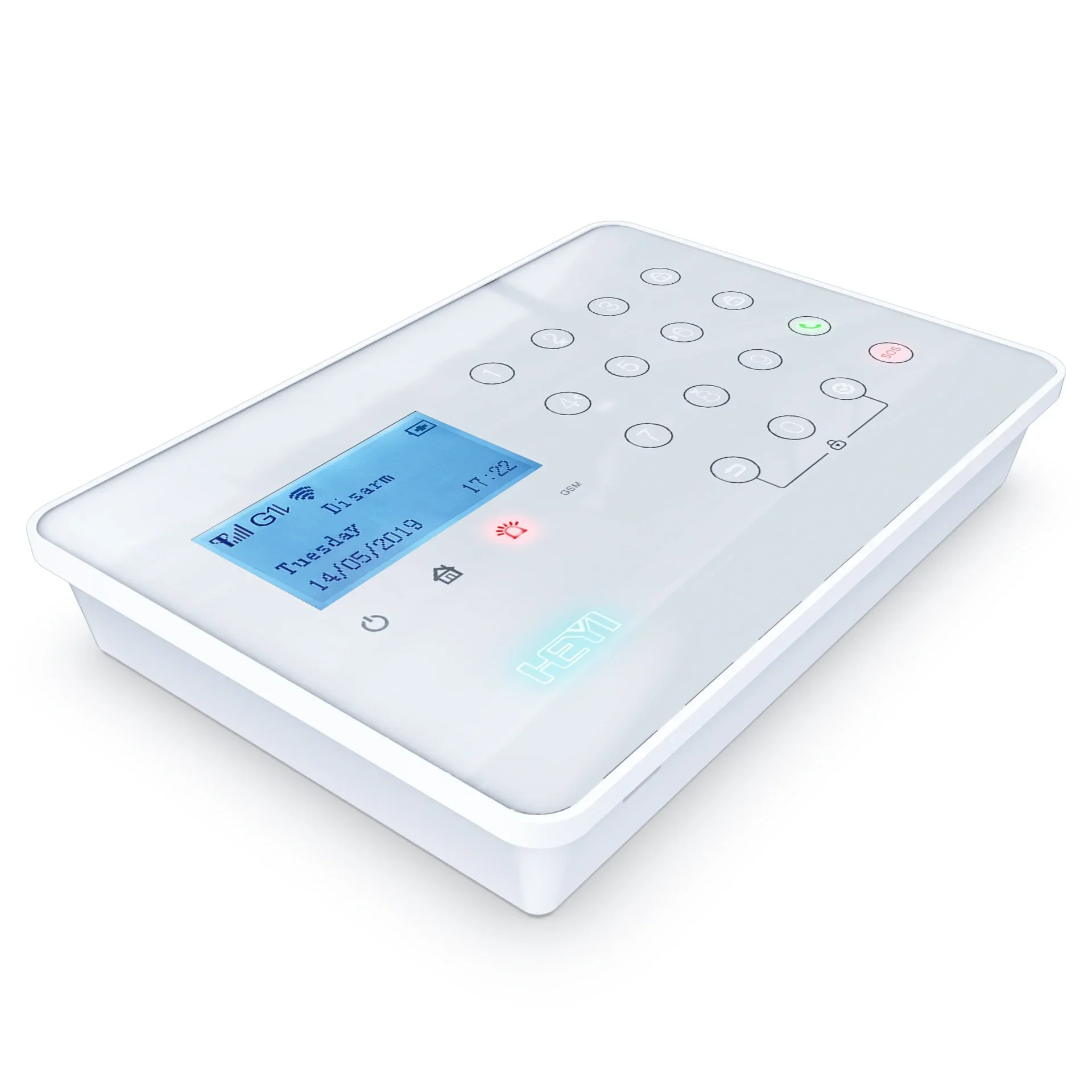 ระบบเตือนภัย HEYI-W7 ระบบรักษาความปลอดภัยบ้านไร้สาย Wifi อัจฉริยะ Tuya ระบบ GSM ป้องกันขโมยด้วยเลเซอร์ที่ดีที่สุดสำหรับบ้าน รองรับ 2g 4g