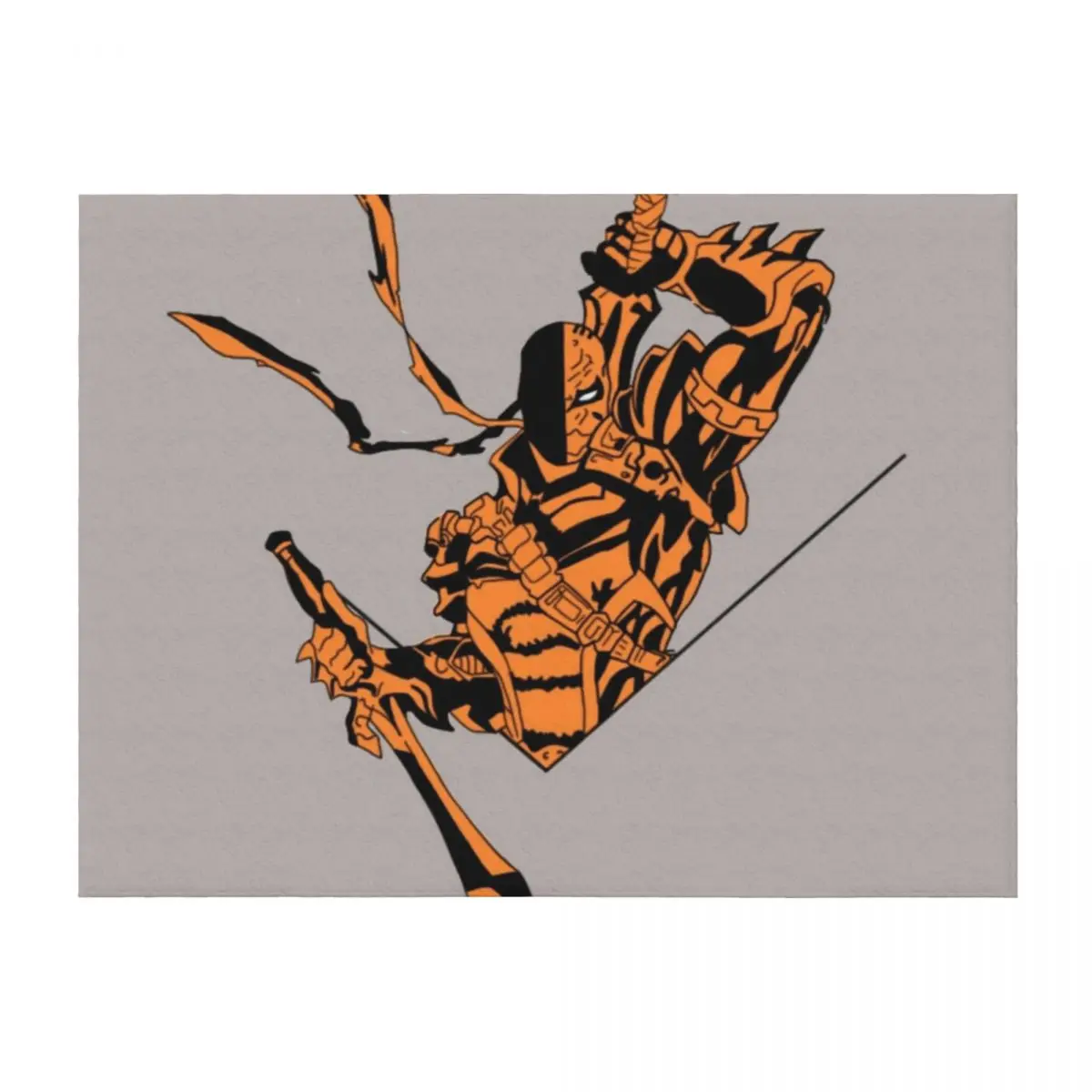 

Deathstroke Slade Wilson Throw Blanket Summer Beddings sofa bed Loose Tourist Blankets