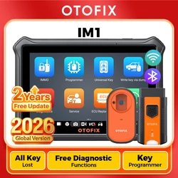 OTOFIX IM1 XP1 Por Automotive Key FOB Programming Tool Immobilizer Programmer Diagnostic Tool Full System Scanner 2 Year Update