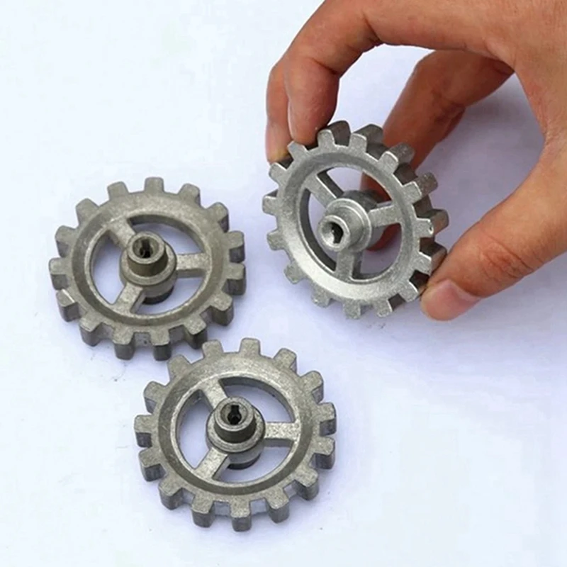 18PCS Durable Gear Barbecue Frame Gear DIY Parts Automatic Revolving Mini Hardware Wheel