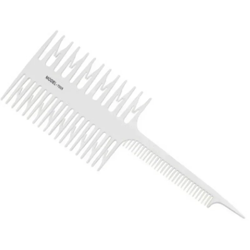 Hair Comb Hair Dyeing Highlight Hair Brush Fish Bone Rat Tail Comb Professional Barber Hairdressing Comb Salon Styling Tool