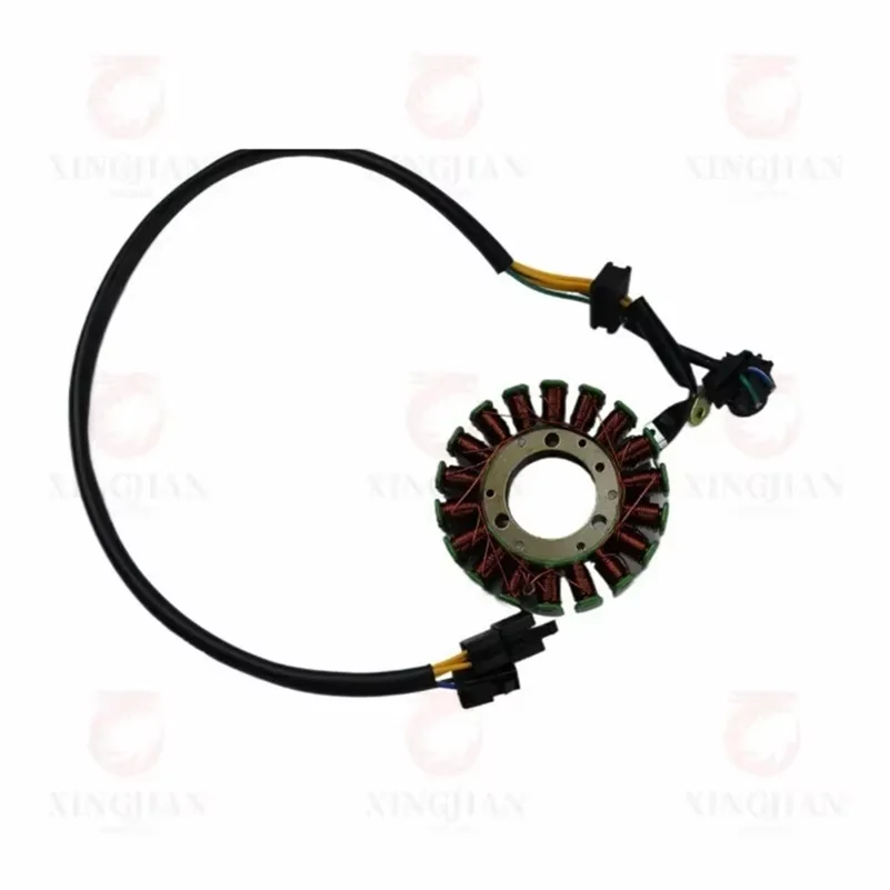

18-Pole Motorcycle Stators Magnetos For SUZUKI HAOJUE HJ125-A EN125 GS125 GN125 Repair Replacement Parts