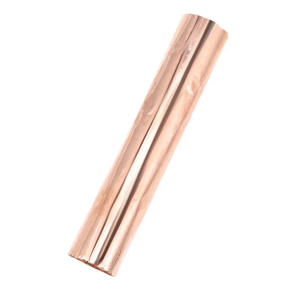 

Thin 99 Pure Copper Foil Flexible Craft Roofing Decor Electronics Pure Copper Strip Metal Foil Projects Repair