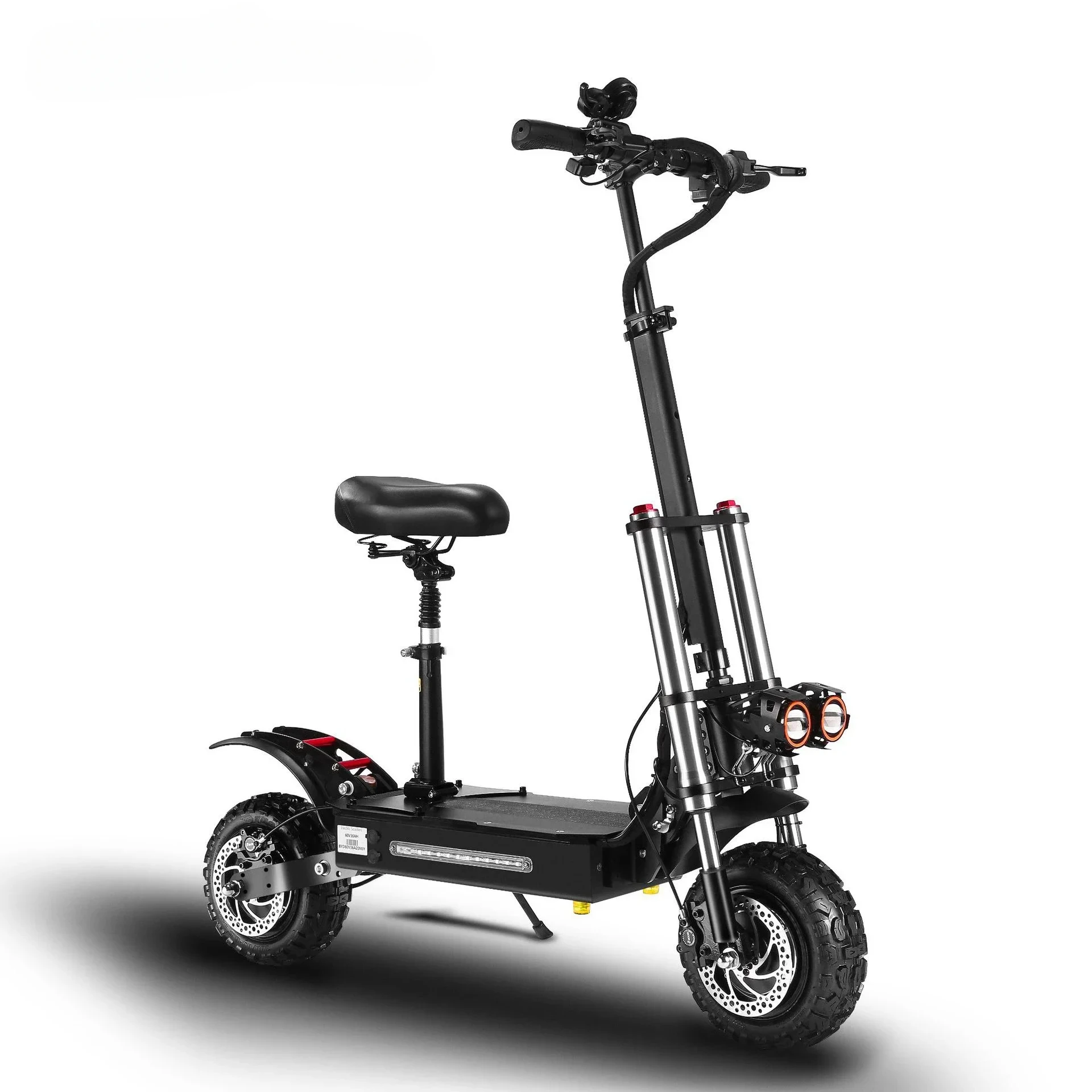 60V 5600W Off Road Electric Scooter With Seat With CE FCC ROHS