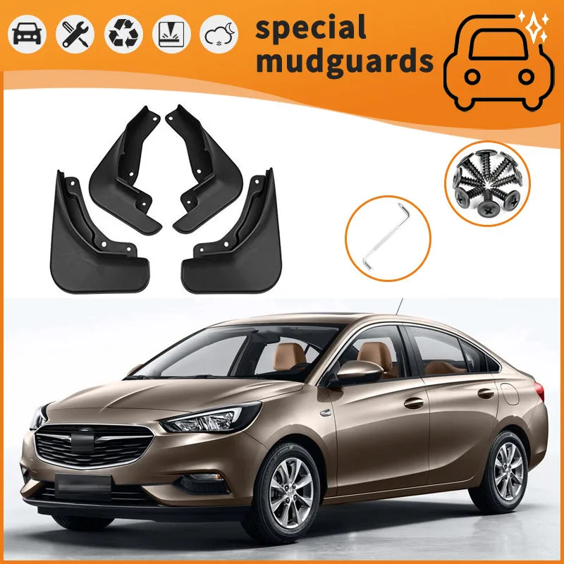 

For the 04-20 Buick Excelle Mudguards Fender Mudflaps Front Rear Flares Splash Guards Cover Car Accessorie