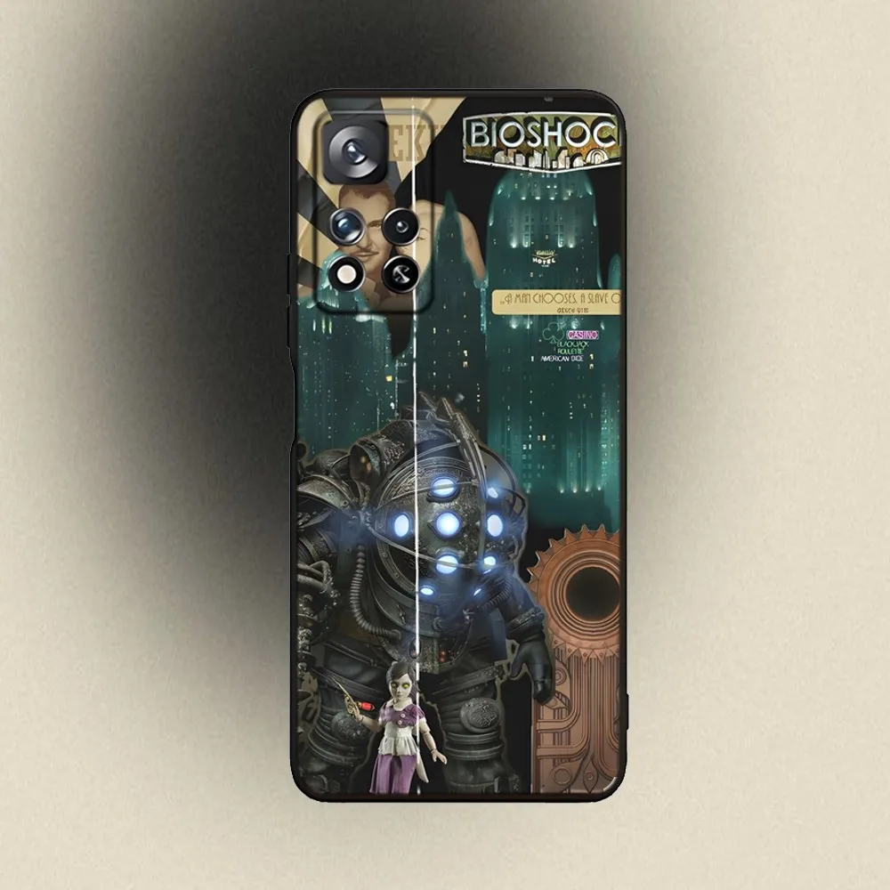 Game Bioshock Rapture Infinite Phone Case For Samsung Galaxy A20,A21s,A22,A31,A32,A52,A53,A72,73,A80,A91 Soft Black Cover