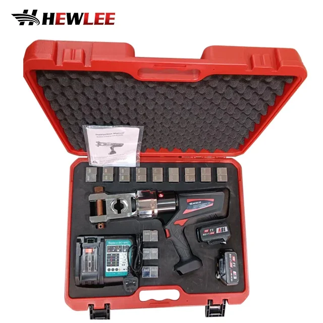 HEWLEE HL-630B 25-630mm 200T Fast Crimping Cordless Battery Hydraulic Powered Crimping Tool Crimping Pliers