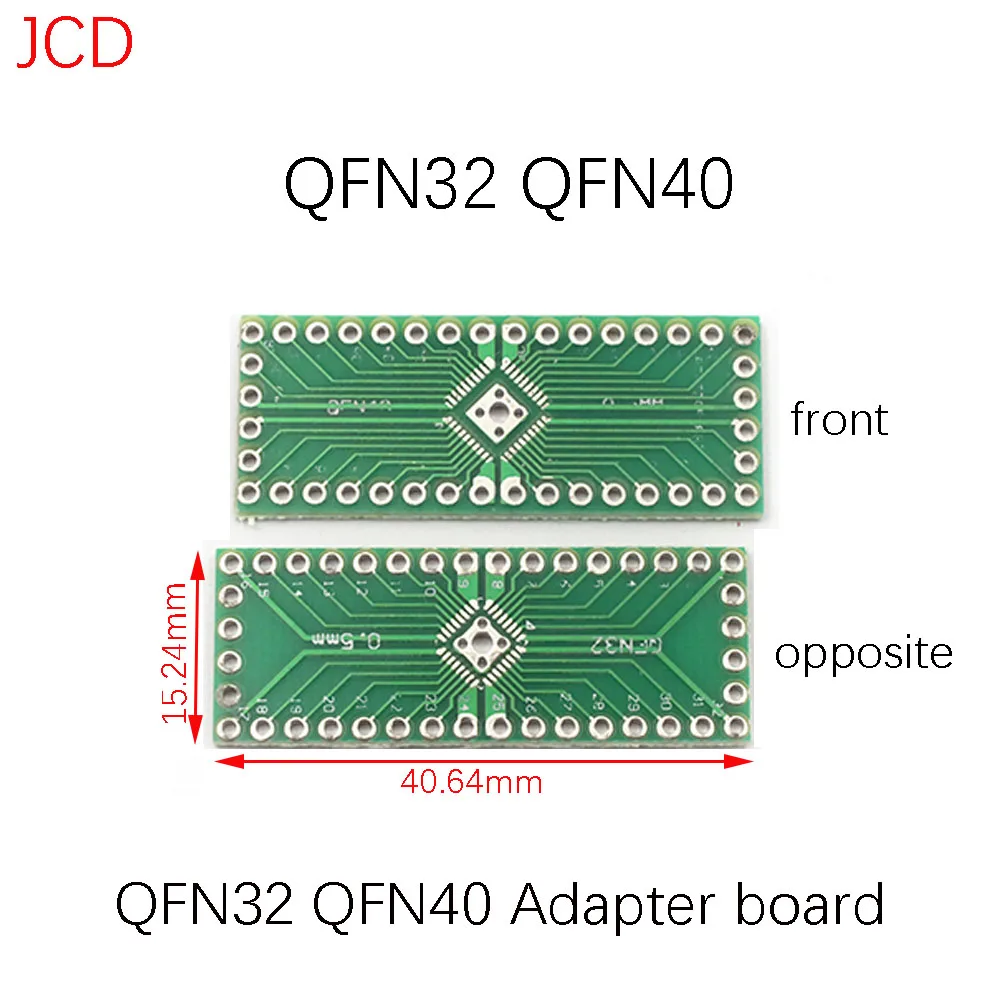 1PC PCB Board SOP Adapter Doppel Pin Löten SOP8 SOT223 DFN10 SSOP TQFP128/144 QFN44/48 QFN56/64 QFN32/100 IC Test – Detail 10
