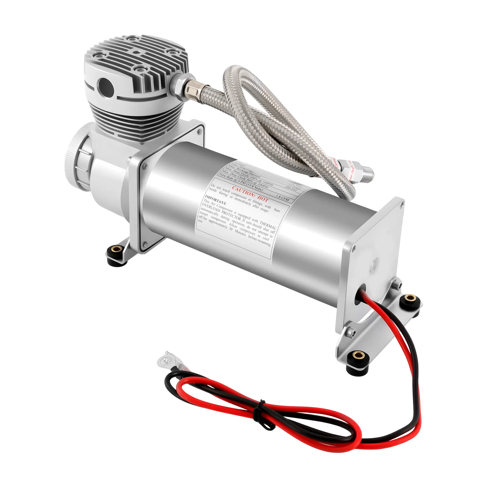 

Air Compressor for Maintenance and Upgrade of Vehicle Suspension 200PSI 300W High Pressure Air Suspension Compressor