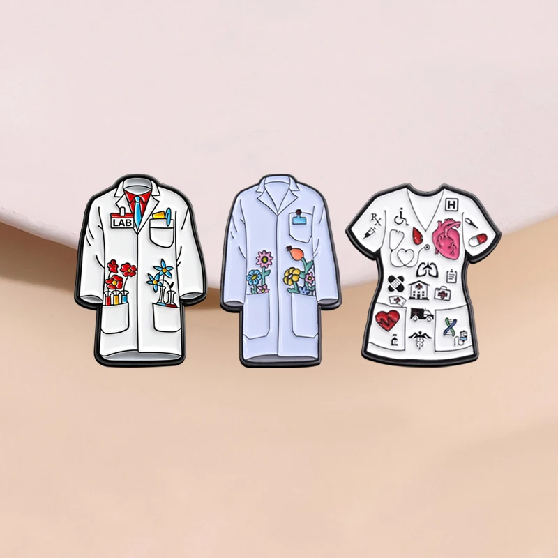 Floral Doctor Nurse Coat Ename - Medical Lab Coat review and price