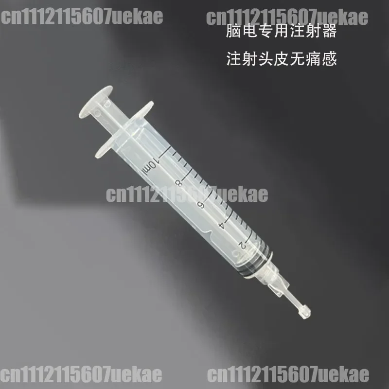 For EEG Cream Injector, EEG Electrode, EEGs Gel Special EEGs Cap Special Flat Mouth Needle Electrode Cleaning Brush