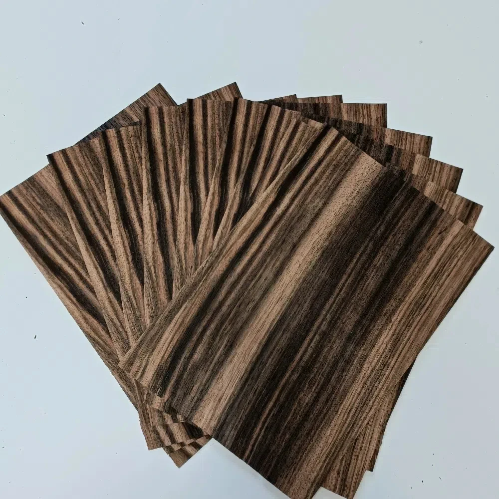 10 قطع من ورق قشرة خشب الأبنوس، تنطبق على مضرب تنس الطاولة ولوحة الأصابع وطباعة نقش يدوية وجيتار ماركيهري #2