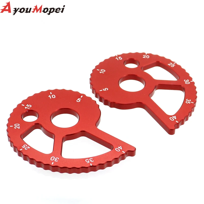 Rear Chain Adjuster Sliders Motorcycle Spare Parts For DR250 Djebel R DR 120SM DR200 350 S 125SE Tensioner Regulator Accessories