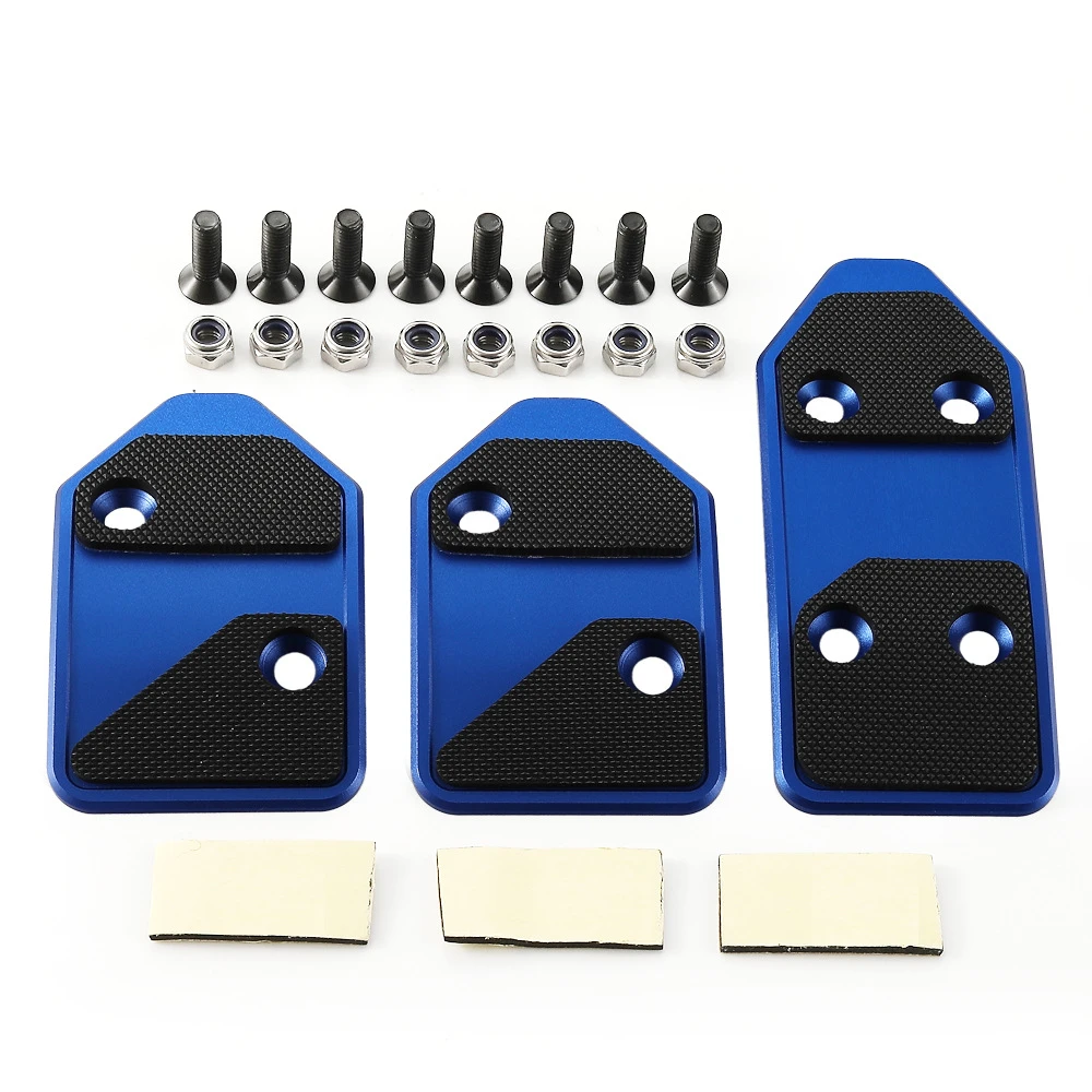 

​3Pcs For Polaris Slingshot 2017+ Brake Pedal Non-Slip Aluminum Clutch Accelerate Pedals