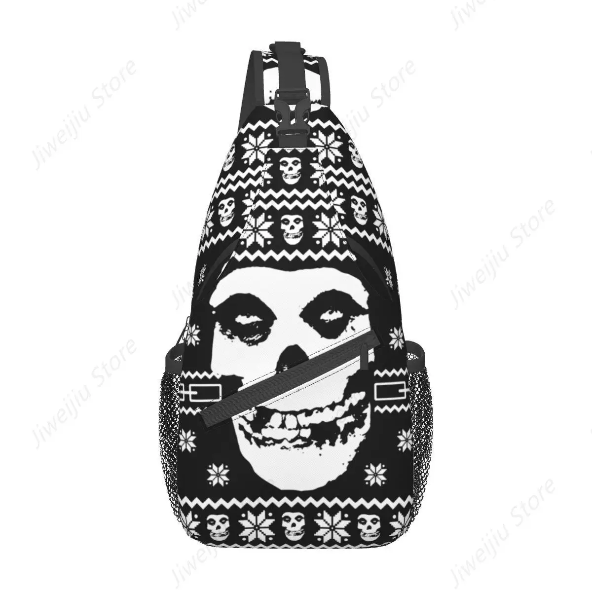 

Misfits рождественские балиновые сумки для пельменей с призраками, товары для женщин, повседневные диагональные сумки в стиле панк с бюстом