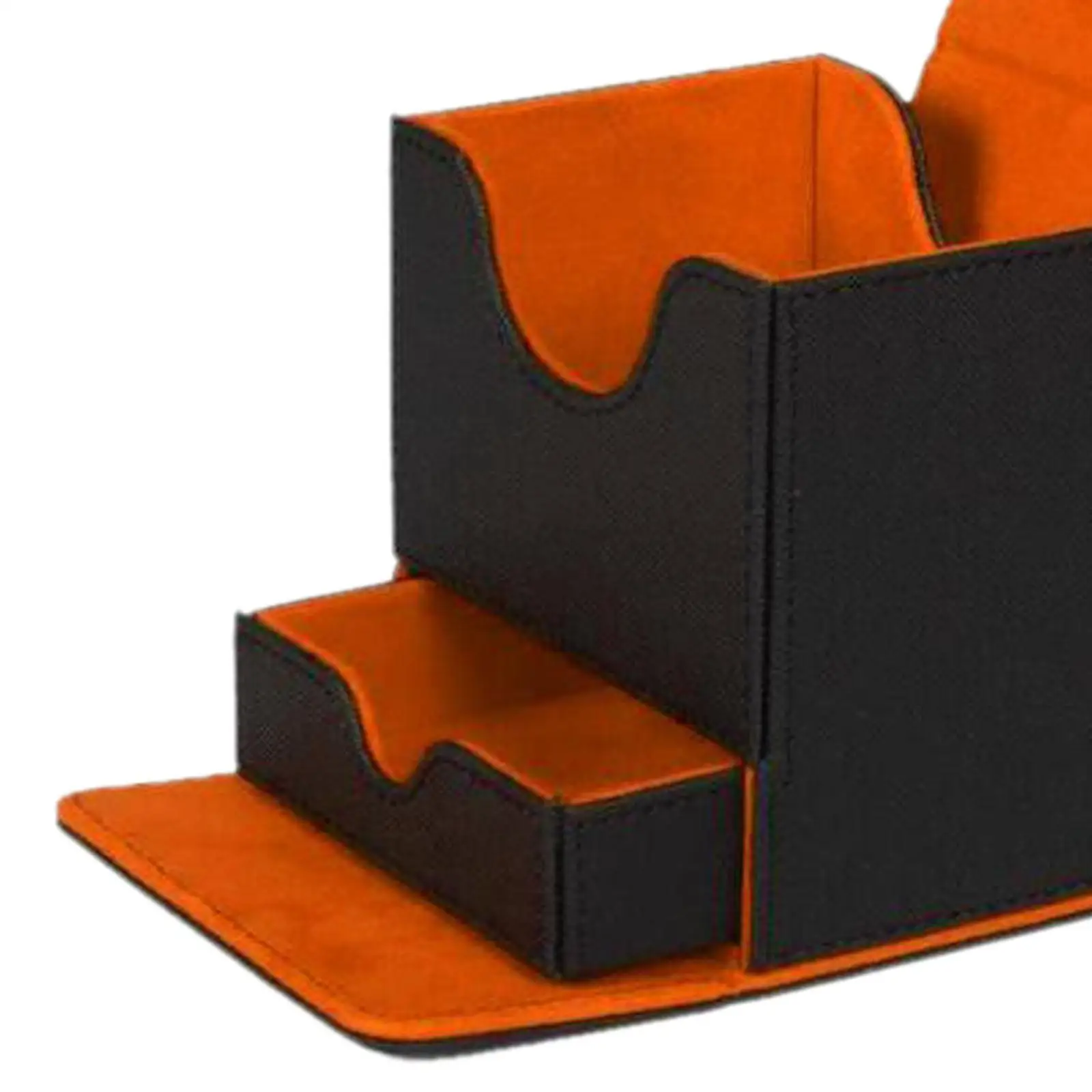 

Card Deck Box PU Leather for Football Cards Baseball Card Collectible Cards