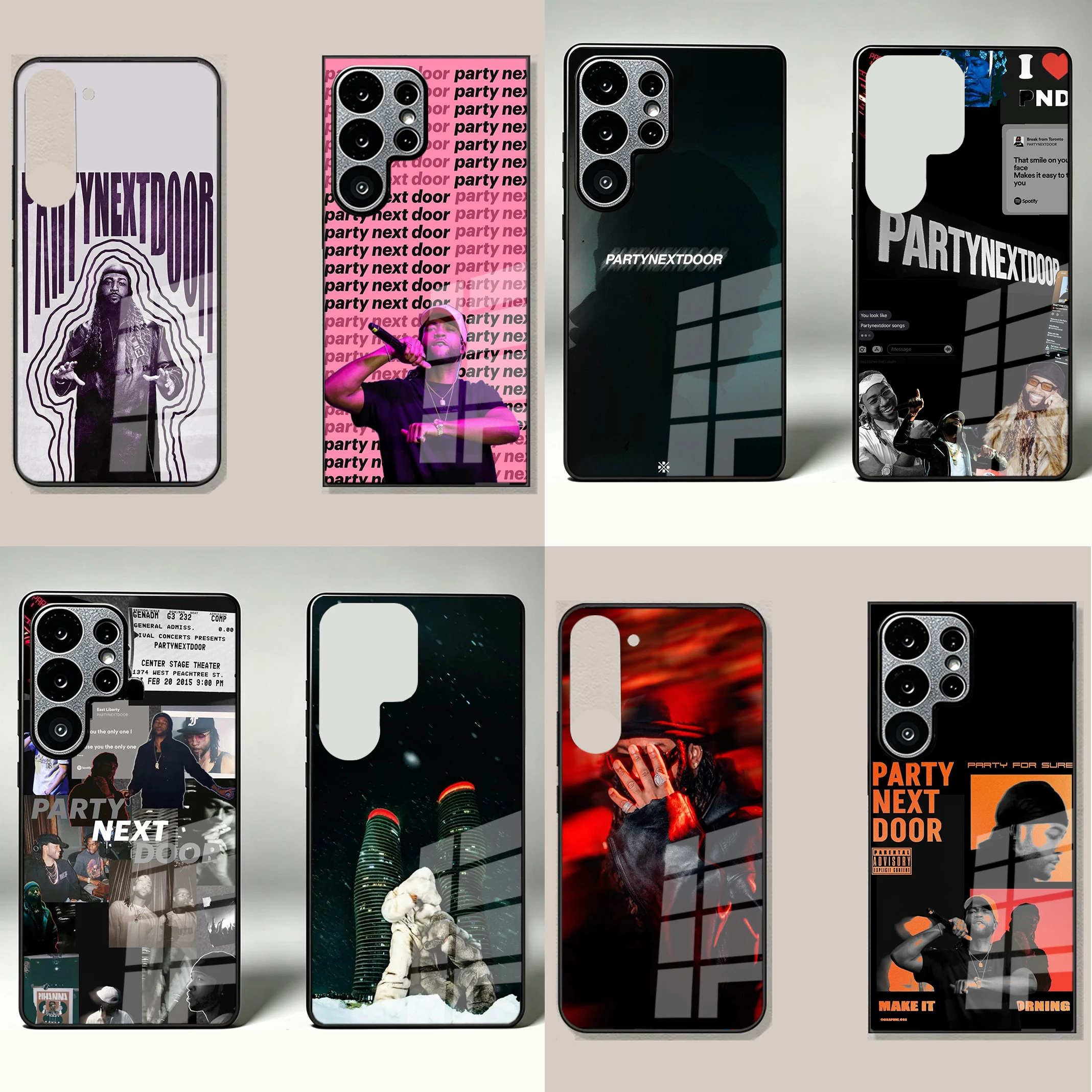 SINGER Partynextdoor COLOURS Phone Case For Samsung Galaxy S26 S24 FE S25 EDGE S23 S22 ULTRA S21 S20 PLUS S10 LITE Glass Photo M