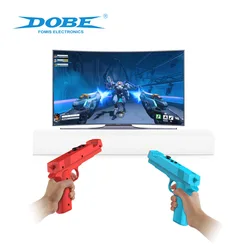 Gun Shape Handgrip Sense Joystick for Switch NS/NS OLED Game Controller Gamepad Joypad Gaming Accessories