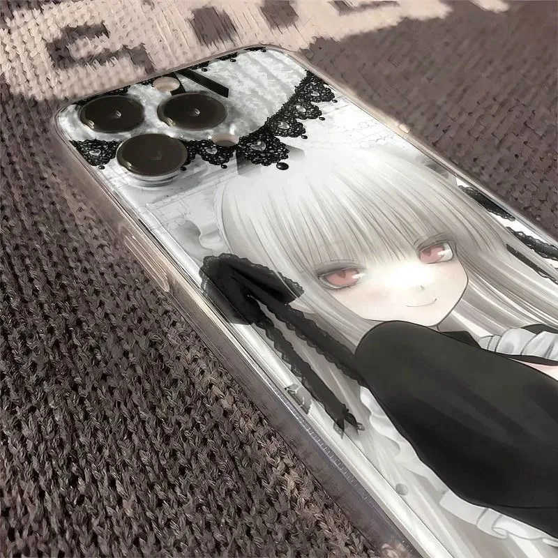 Gothic Lolita Anime Girl Phone Case For Samsung A57 A07 A36 A26 A56 A16 A06 A55 A35 A25 A15 A54 A34 A24 A14 A13 A53 Back Cover