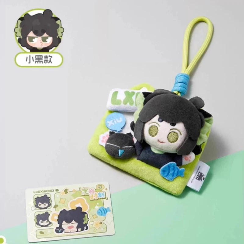 

Легенда о Luoxiaohei 2, серия Freeze Moment, слепая коробка, милая кукла, сумка, очаровательный брелок, плюшевый держатель для карт, периферийные устройства в стиле аниме