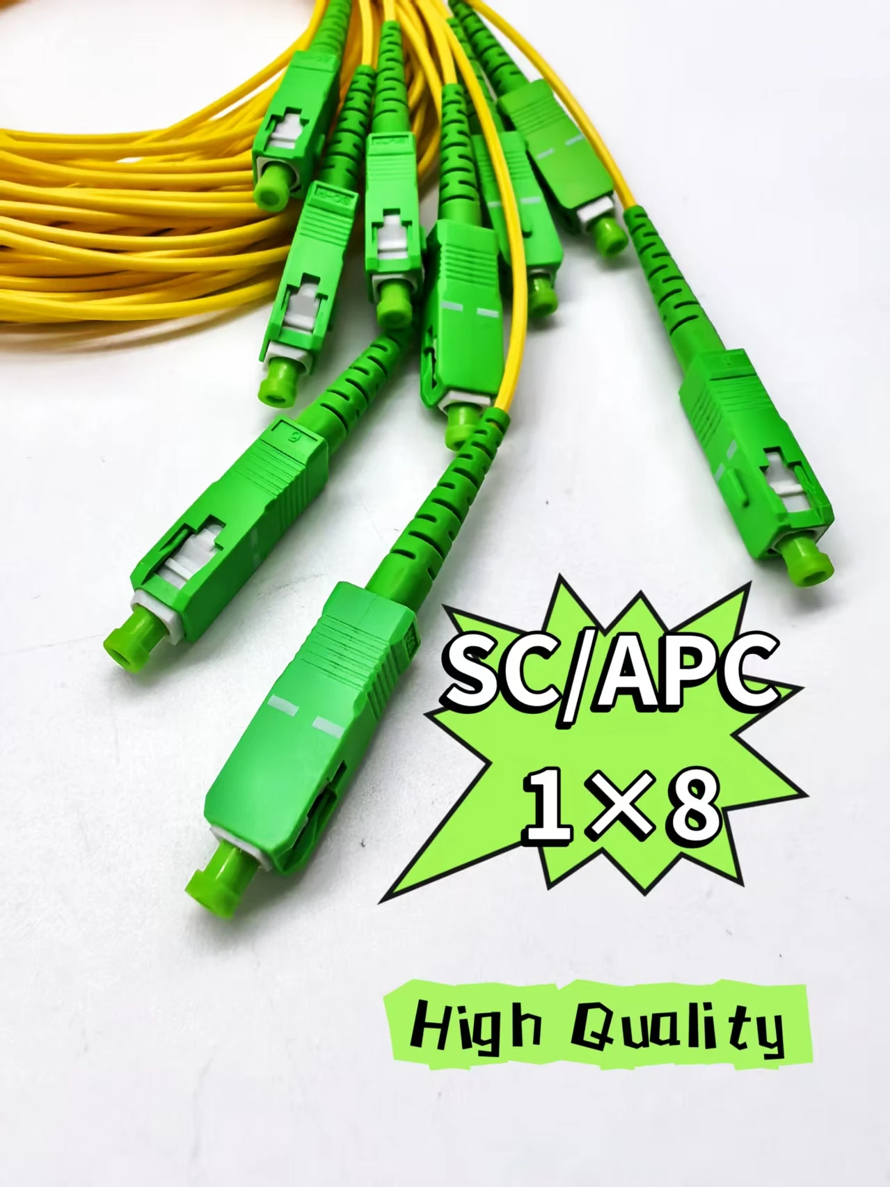 

SC/APC SC/UPC высокое качество 1*8 оптоволоконный разветвитель PLC кассетный разветвитель оптический сетевой разветвитель для телекоммуникаций бесплатная доставка