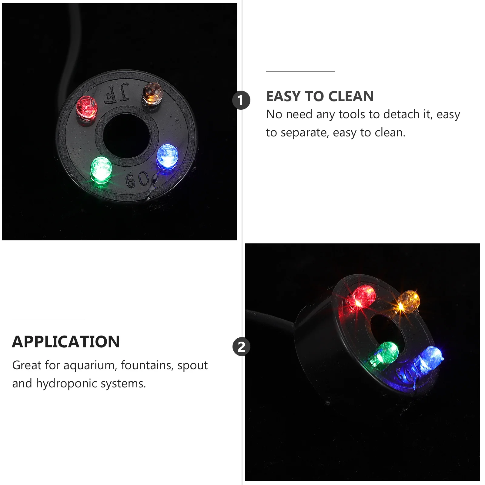 

5W Aquarium Circulation Submersible Water Pump Fish Tank Mini Pump Adjustable Flow Rate Low Noise Energy Saving for Fountain