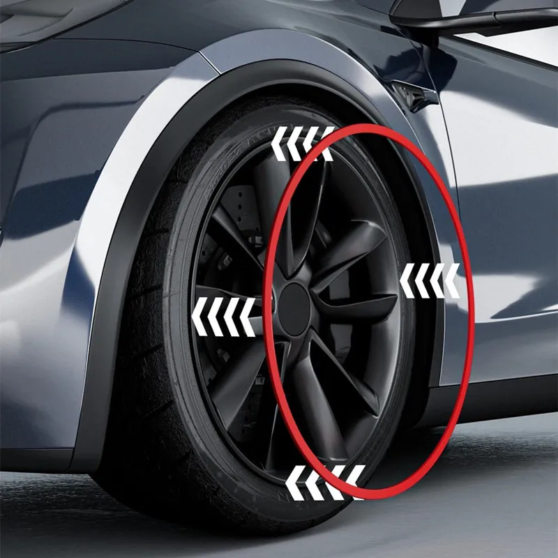 ABS material car hub anti-collision anti-scratch protection ring car tire anti-friction decoration modified paste type