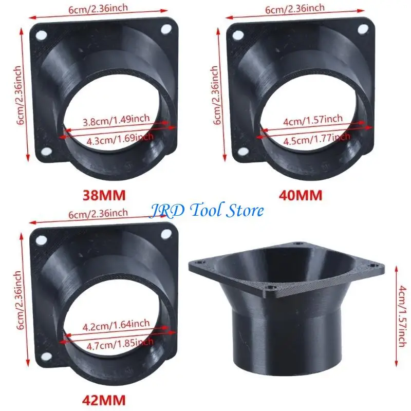 A2ud placa parede ventilação do secador, 38/40mm, conectores duto ar plástico, conectores duto, acessórios