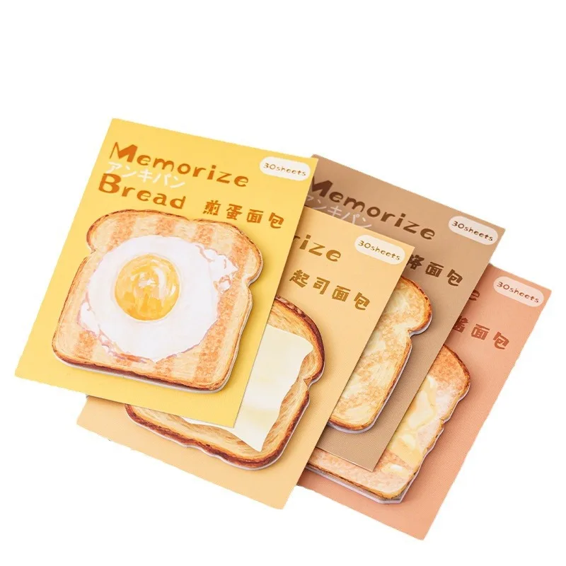 Memory Bread Series Convenient Notes Creative and Beautiful Notes Memo N Times Ins Style High-end Note Paper Stationery Supplies image 5