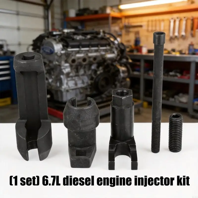 M76E Professioneller 6,7-Liter-Dieselmotor-Einspritzdüsen-Ausbau-Werkzeugsatz für effiziente Fahrzeugwartung und schnellen – Detail 3