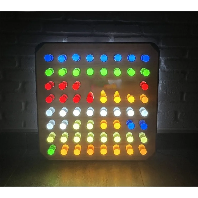 Kids Color Cognition Toy Sensory Light Kids Educational Blocks Sensory Equipment