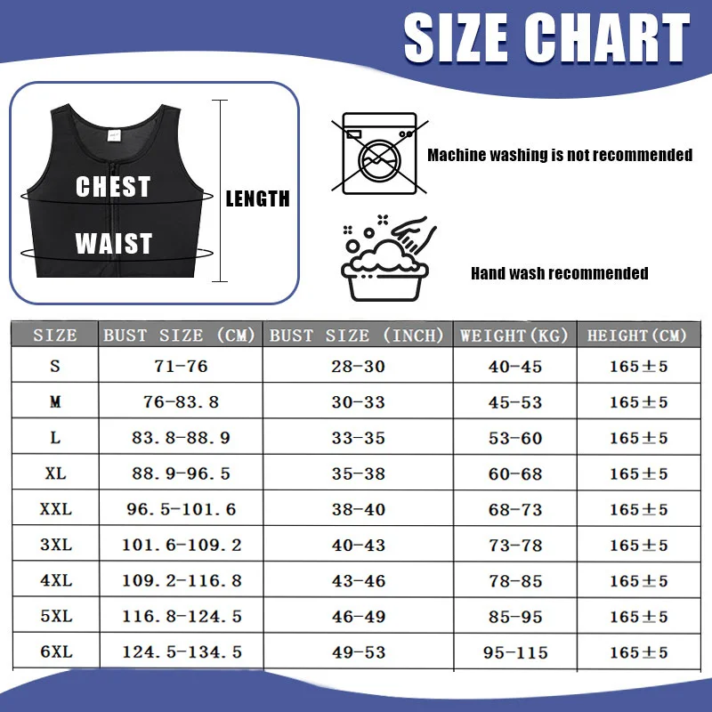 Bandage Chest Binder Zipper Mesh Breast Binder Front Bandage Trans Binder Tomboy Crop Top Flat Slim Sportswear 