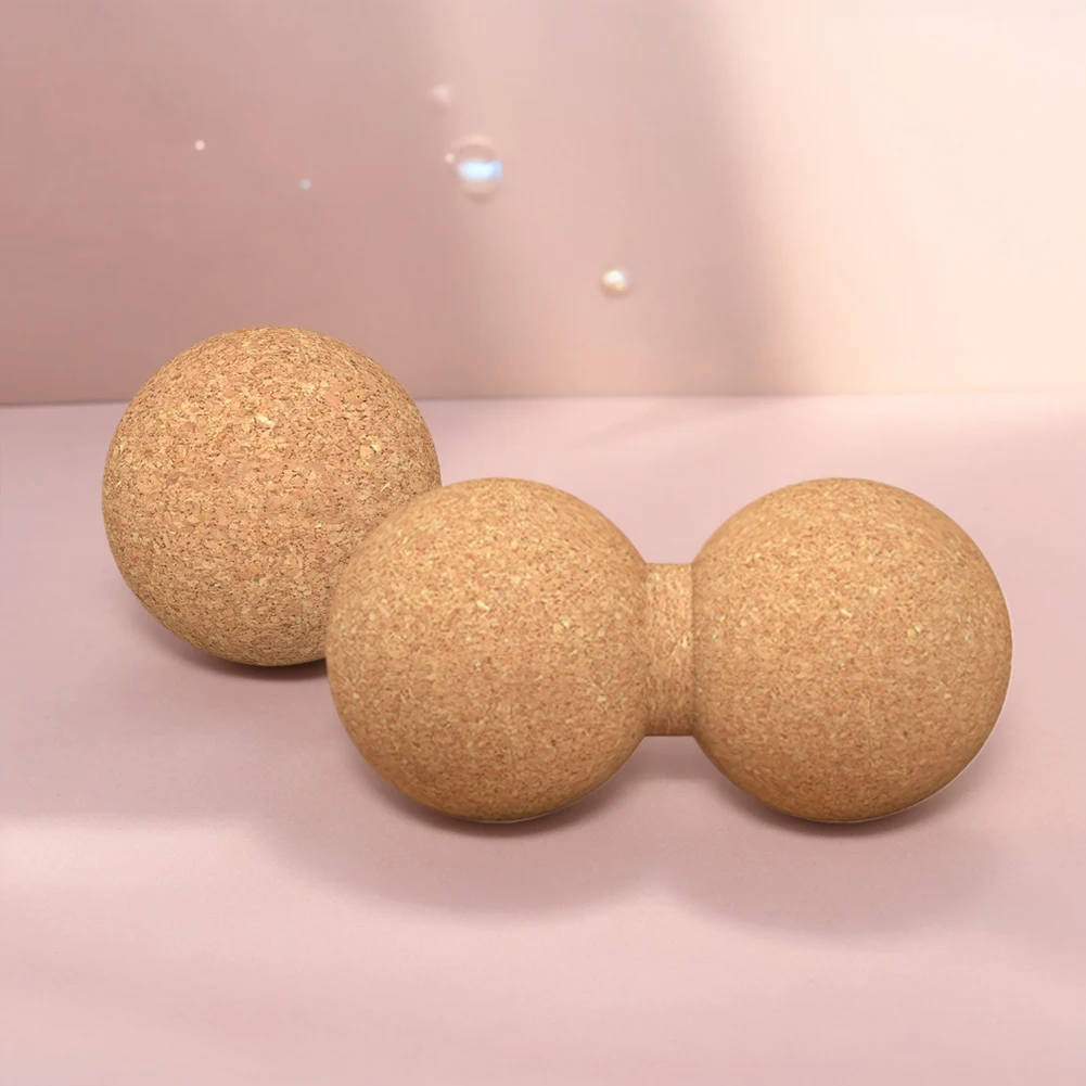 الفلين تدليك الكرة العلاج كرة لاكروس العلاج الليفي العضلي الكرة لإطلاق الليفي العضلي لتدليك الأنسجة العميقة اليوغا