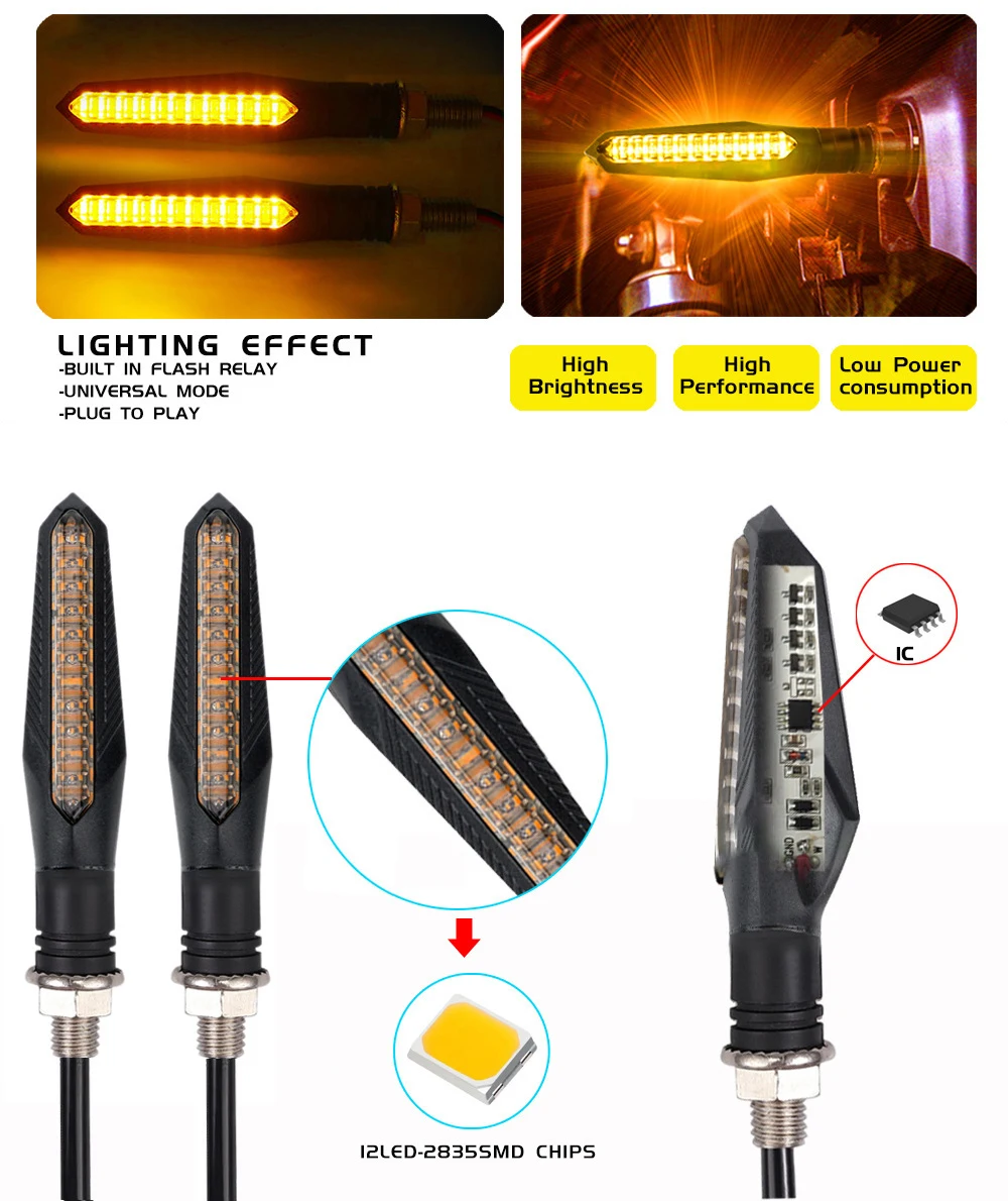 4 SZT. 12V Motocyklowe Kierunk – Sos Light Strobe recenzja i cena