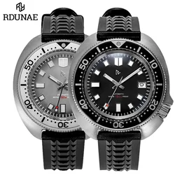 RDUNAE R2X Classic Retro Diver Watch NH35 Movement 316L Stainless Steel Outdoor Luminous Diving Mechanical Men's Watches